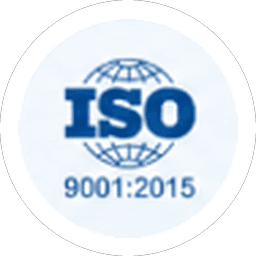 ISO 9001:2015 certification logo